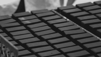 Toll fired bricks laid out in a grid