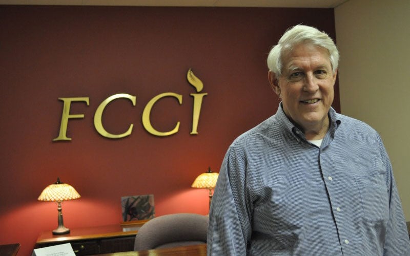 Bobby Mitchell in FCCI Office